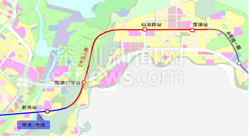深圳地鐵2號(hào)線(xiàn)東延段（站點(diǎn)、線(xiàn)路圖、開(kāi)通時(shí)間、最新消息）