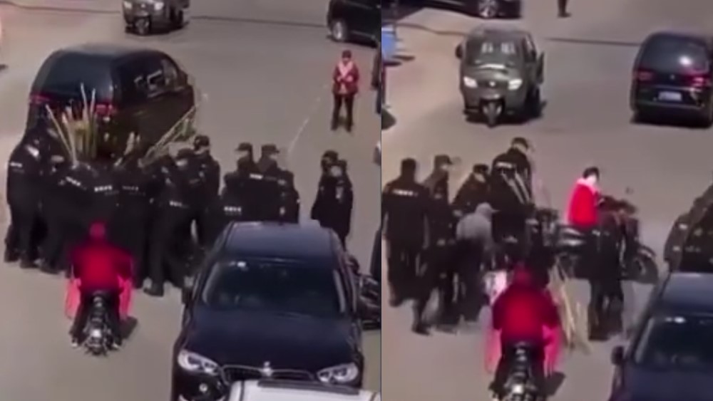 圍搶老人甘蔗，城管“外包”不能跨越執(zhí)法權紅線
